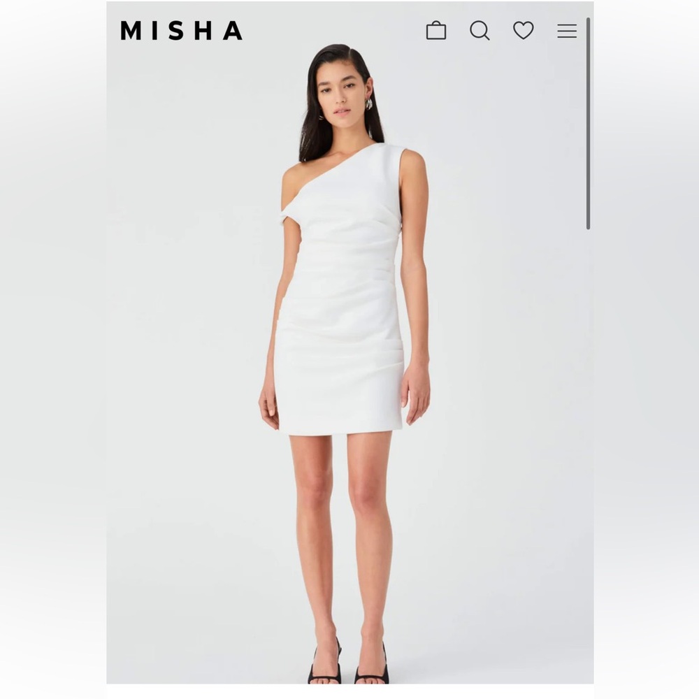 Misha One-Shoulder Dress